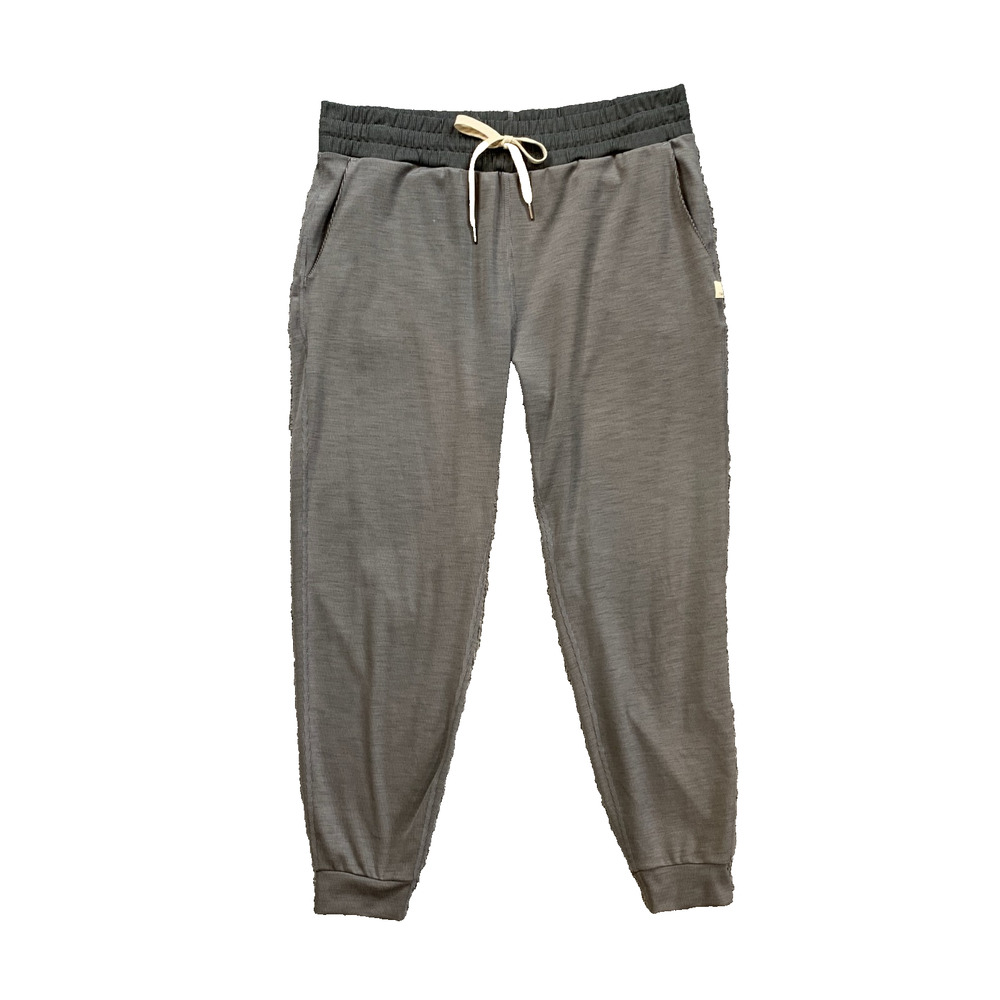 Vuori Jogger Womens M Medium Grey LUX Performance Moisture Wicking Tapered Ankle
